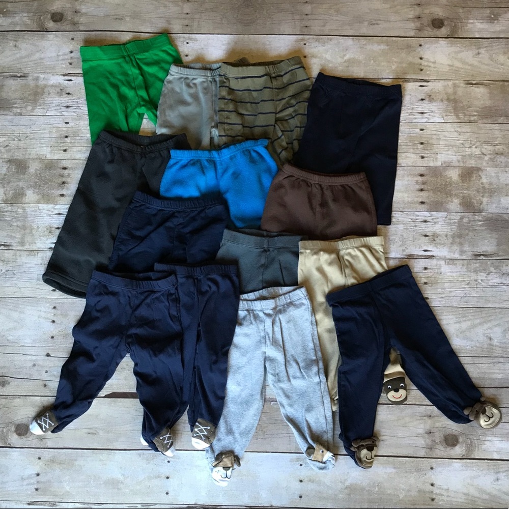 Bundle of 6-9m long pants